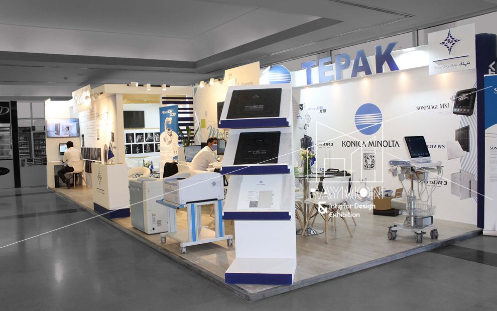 غرفه شرکت تپاک سال 1401 | طراحی شرکت رایمون