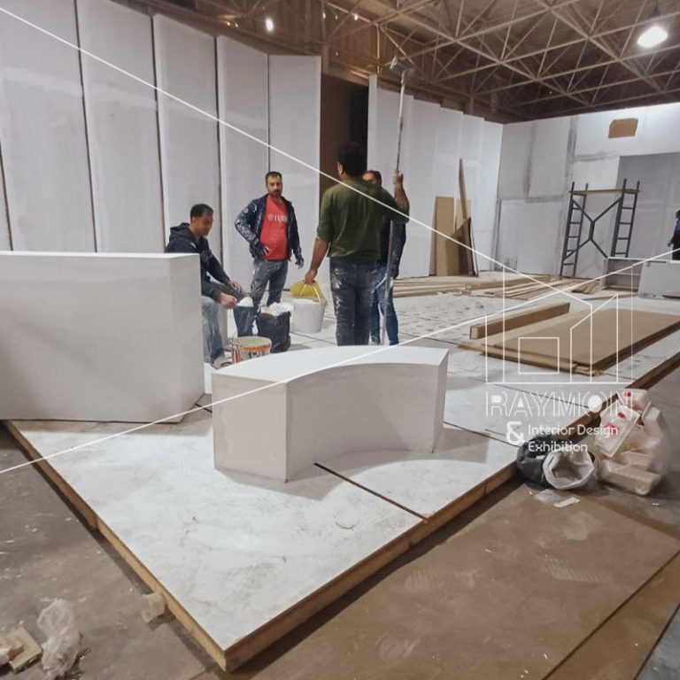 مراحل ساخت غرفه مراحل ساخت غرفه