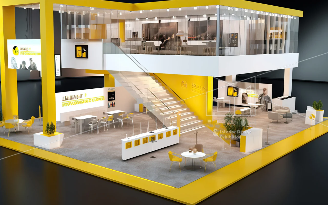 معایب و مزایای غرفه سازی دو طبقه معایب و مزایای غرفه سازی دو طبقه