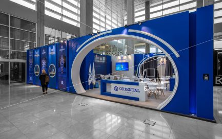 طراحی و ساخت غرفه اورینتال سال 1403