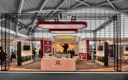 طراحی و ساخت غرفه فناوری آزمایشگاهی نمایشگاه ایران مد