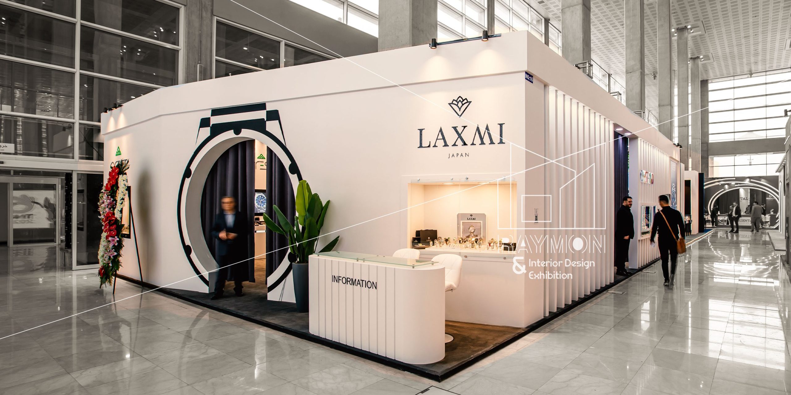 طراحی و ساخت غرفه لکسمی سال 1403