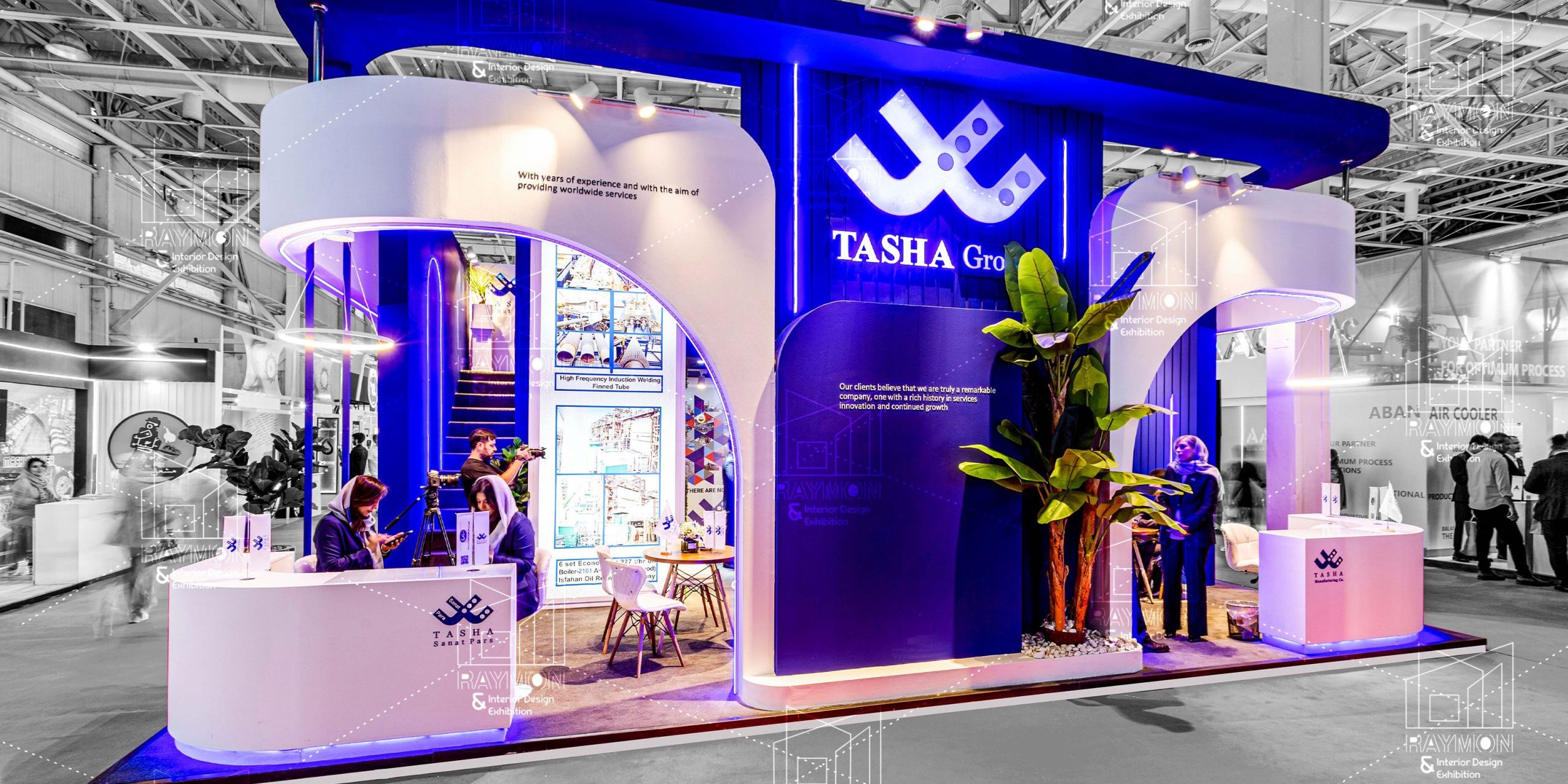 طراحی و ساخت غرفه ماشین سازی تاشا سال 1404