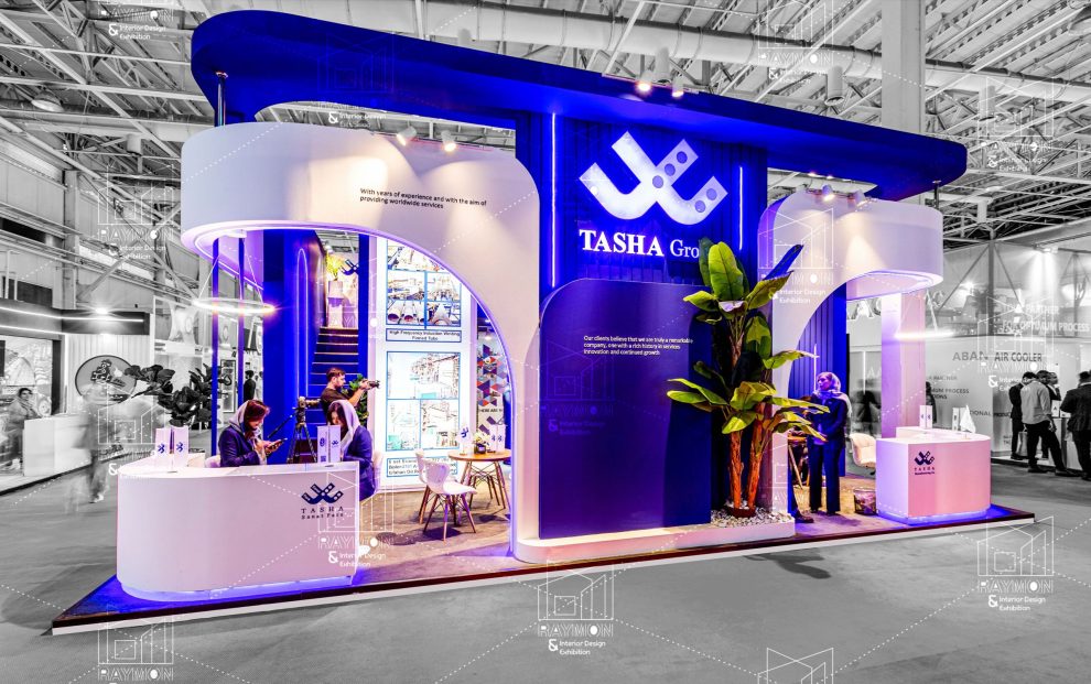 tasha طراحی و ساخت غرفه ماشین سازی تاشا سال 1404