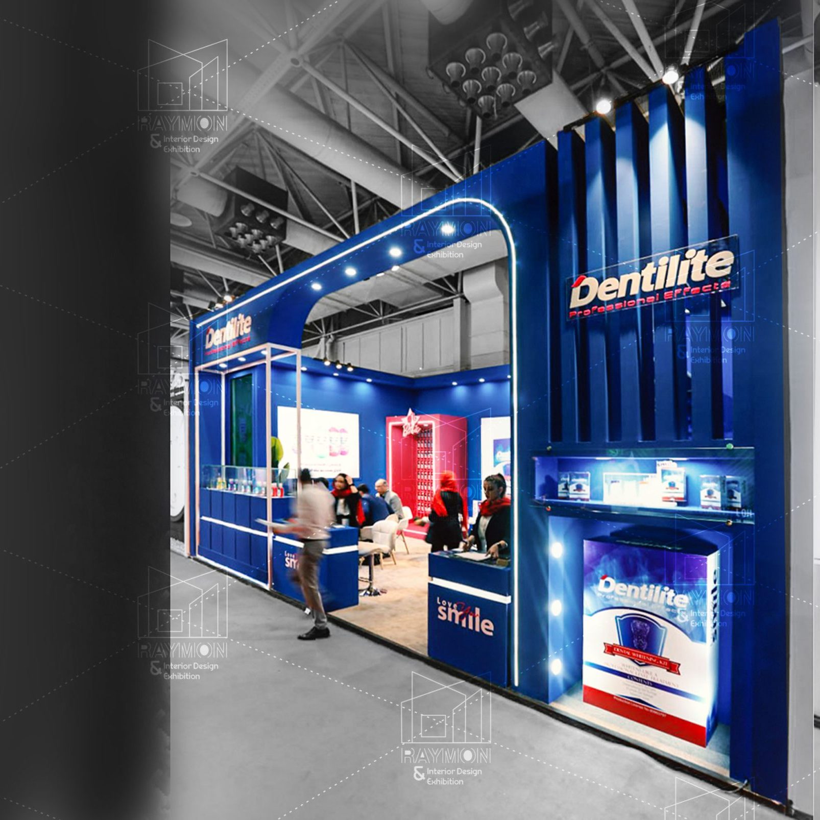 طراحی و ساخت غرفه دنتی لایت سال ۱۴۰۴