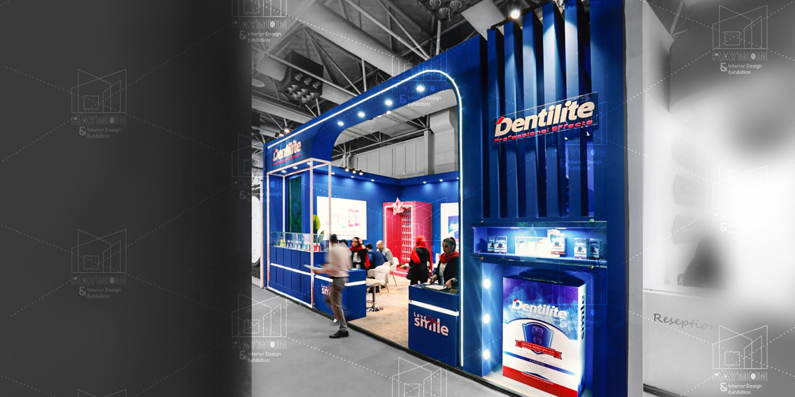 طراحی و ساخت غرفه دنتی لایت سال ۱۴۰۴