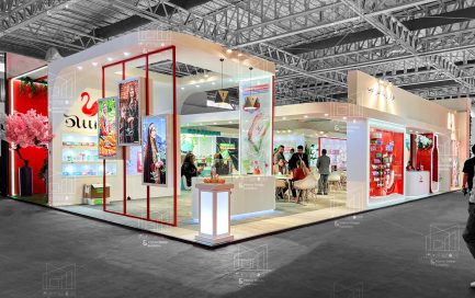 طراحی و ساخت غرفه صامد تک خزر سال 1404