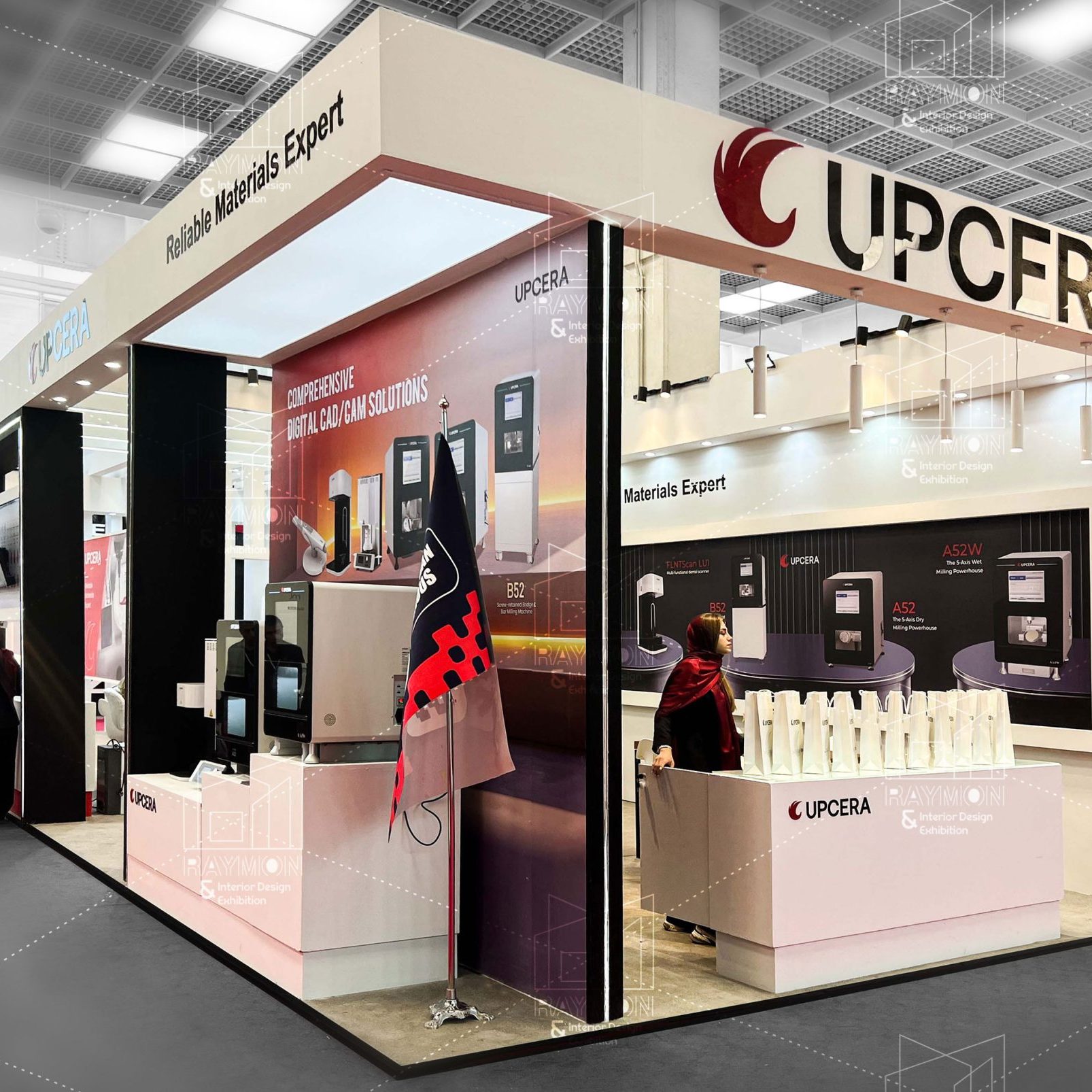 طراحی و ساخت غرفه آپسرا سال 1404