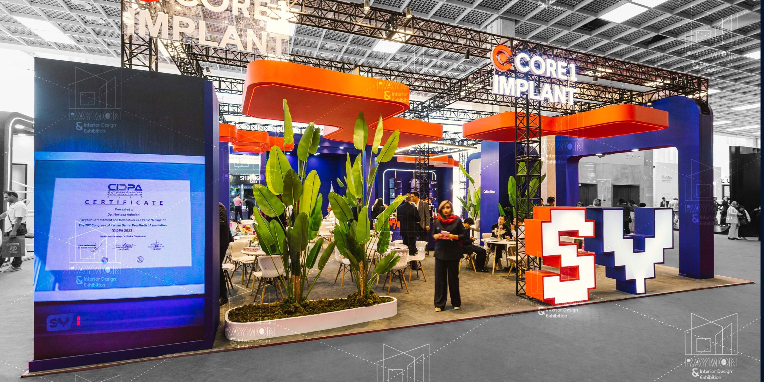 طراحی و ساخت غرفه شایگان ونوس سال 1404