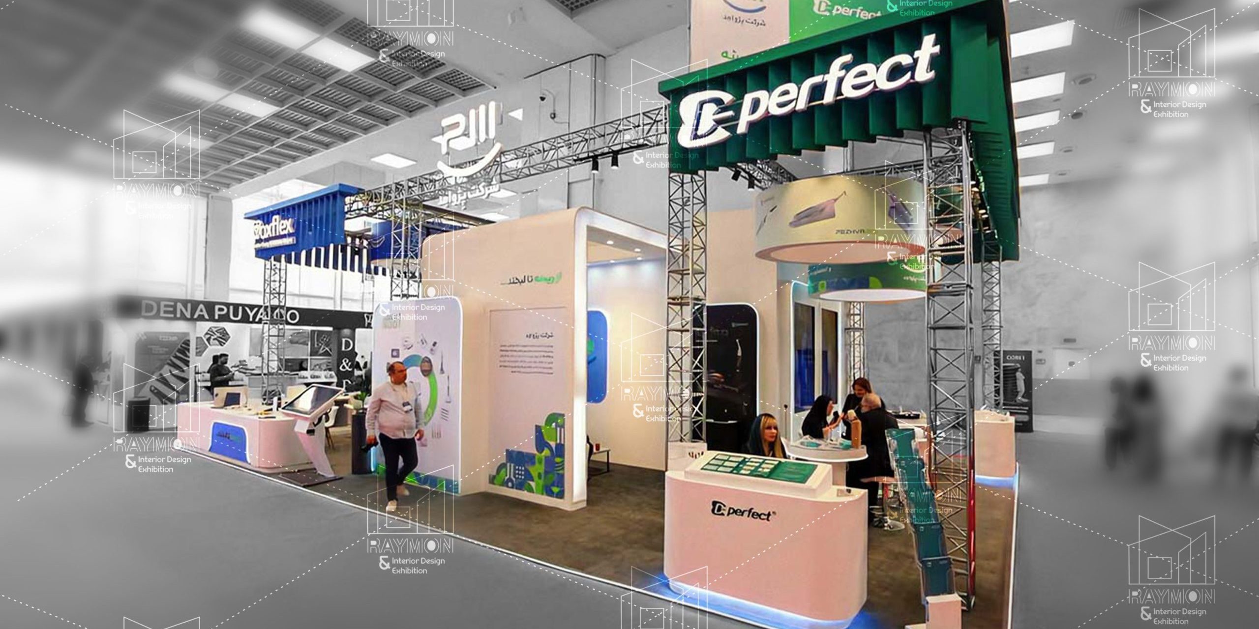 طراحی و ساخت غرفه پژوامد سال 1404