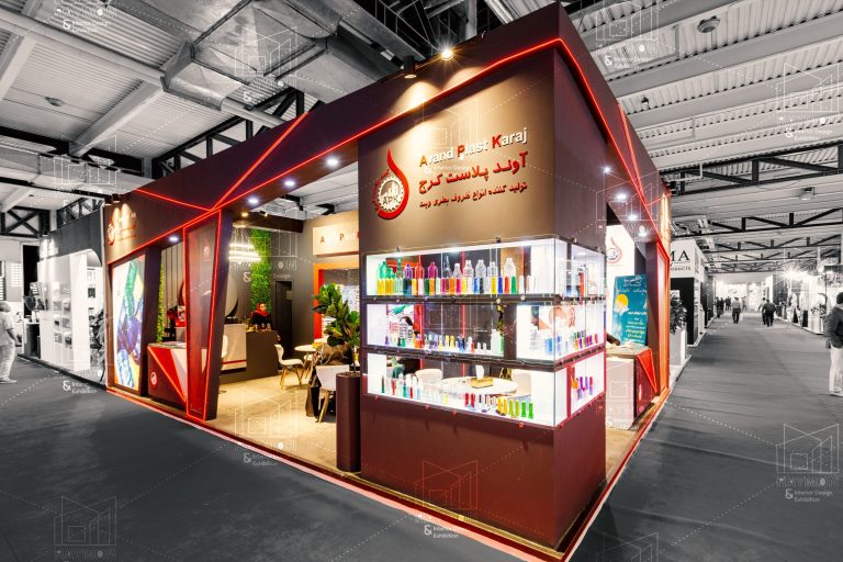 طراحی و ساخت غرفه آوند پلاست سال 1404