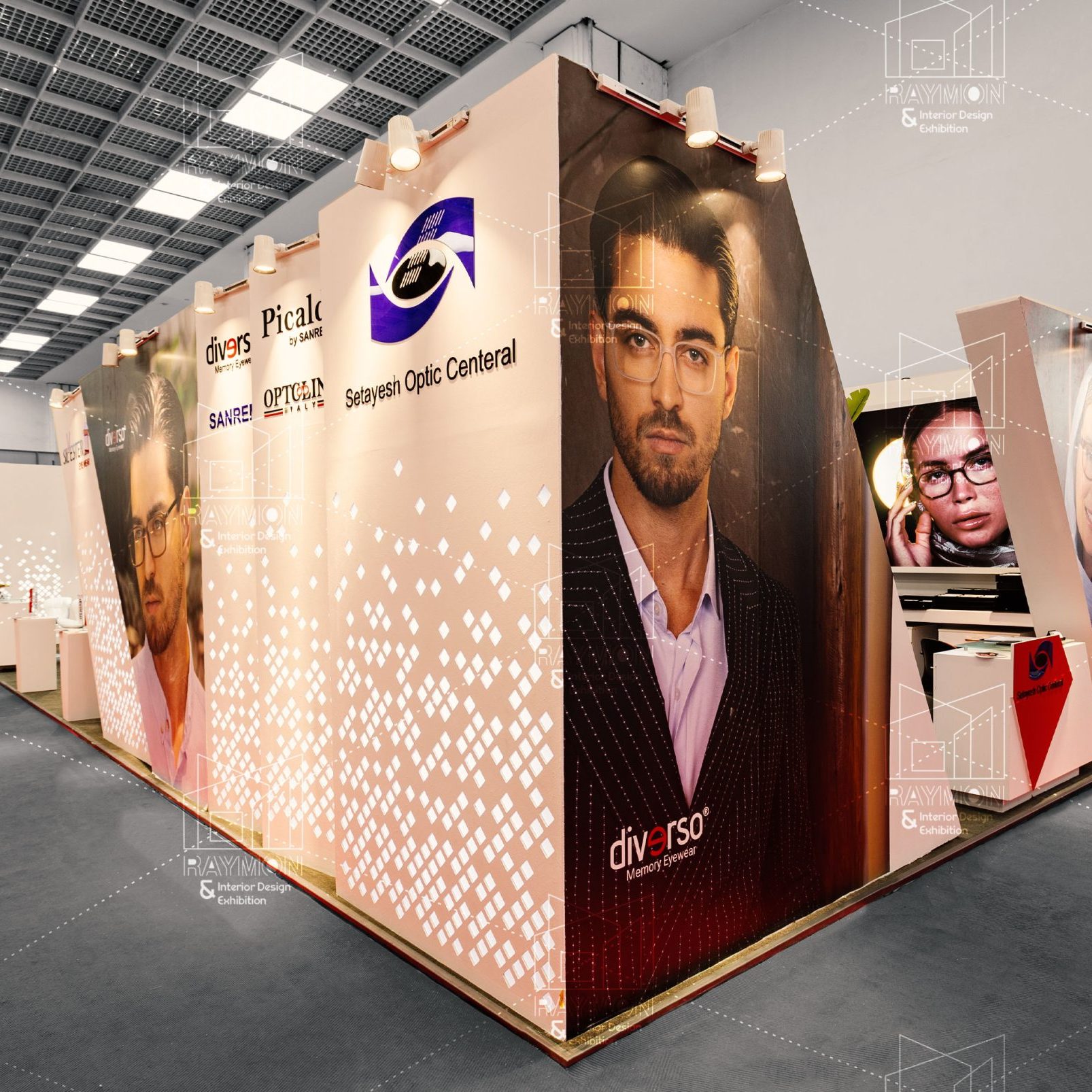 طراحی و ساخت غرفه ستایش سال 1404