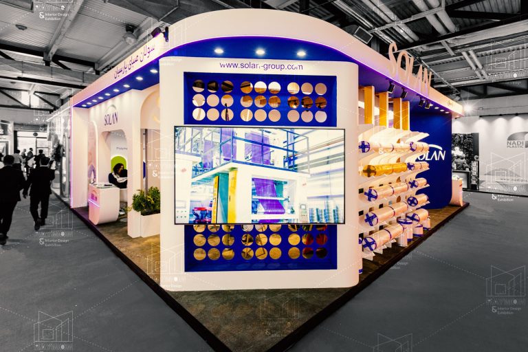 سولان صبا طراحی و ساخت غرفه سولان صبا سال 1404