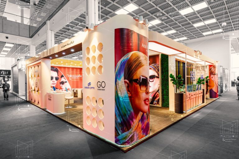 طراحی و ساخت غرفه منصور آسیا سال 1404