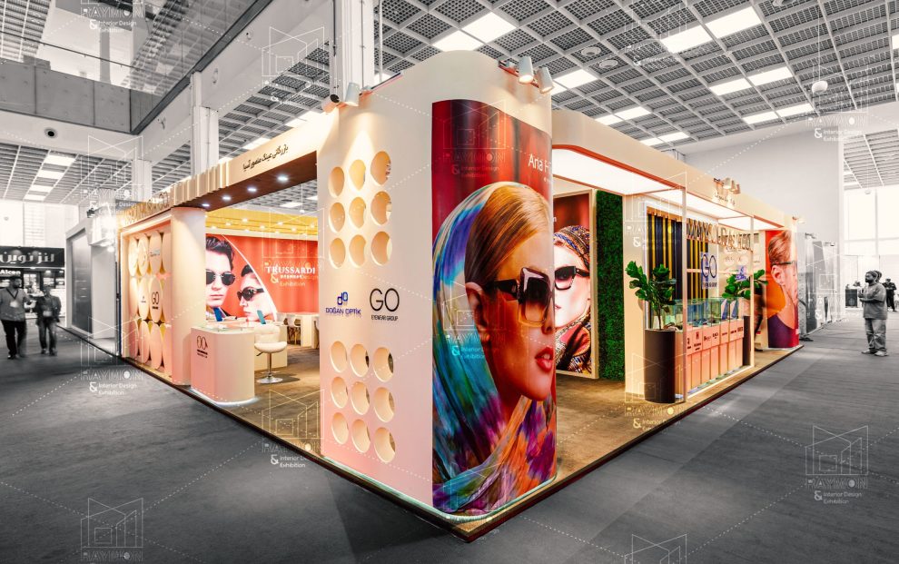 طراحی و ساخت غرفه منصور آسیا سال 1404