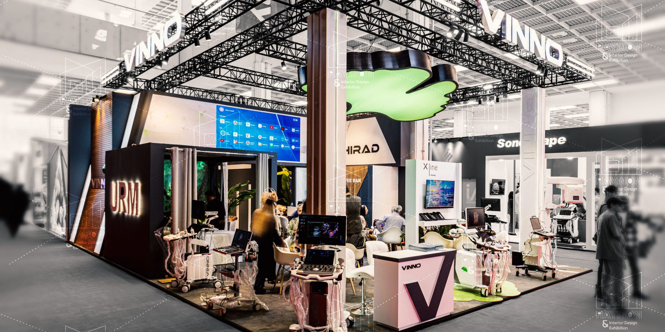 طراحی و ساخت غرفه هیراد سال 1404