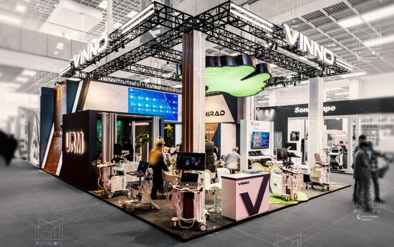 طراحی و ساخت غرفه هیراد سال 1404