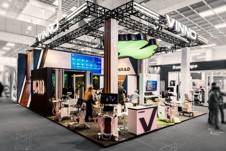 طراحی و ساخت غرفه هیراد سال 1404