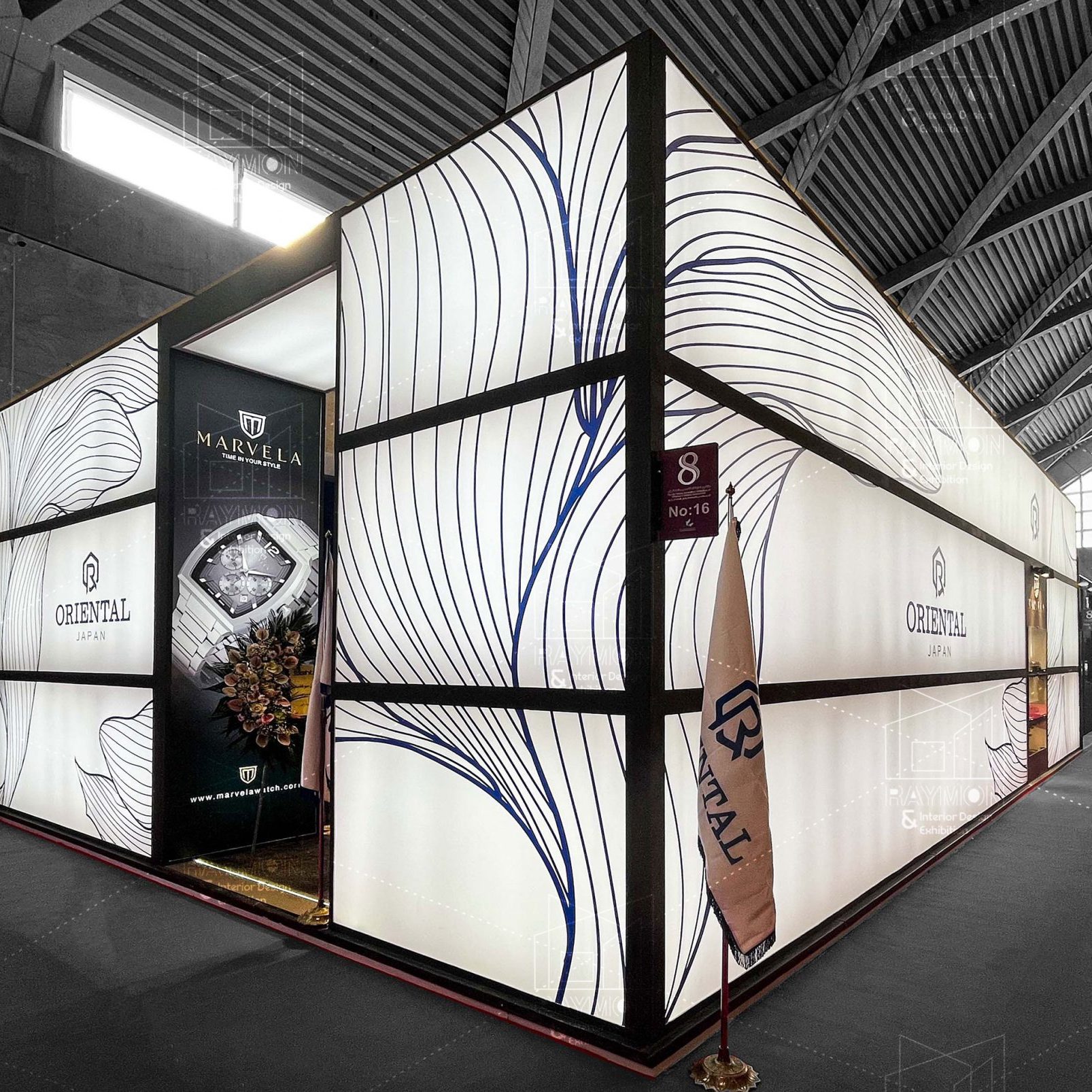 طراحی و ساخت غرفه اورینتال سال 1404