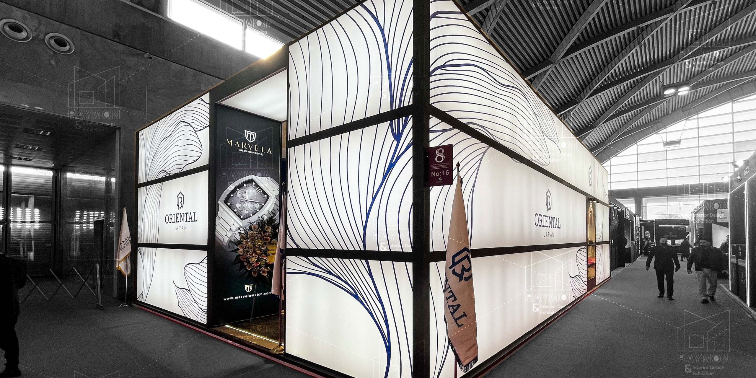 طراحی و ساخت غرفه اورینتال سال 1404