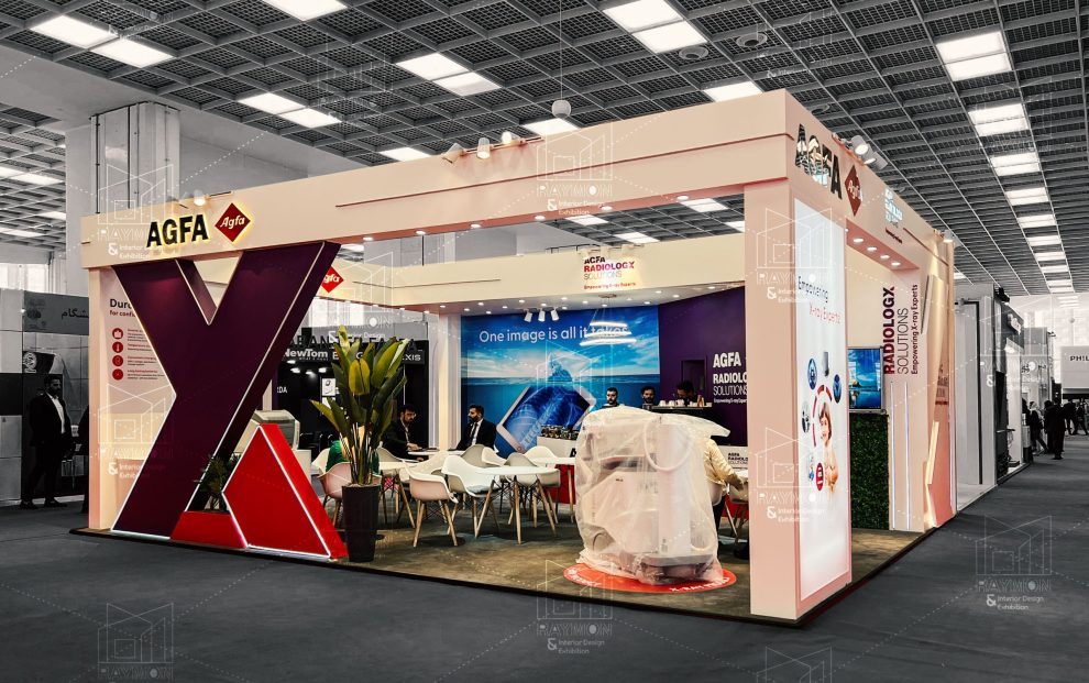 طراحی و ساخت غرفه آگفا سال 1404