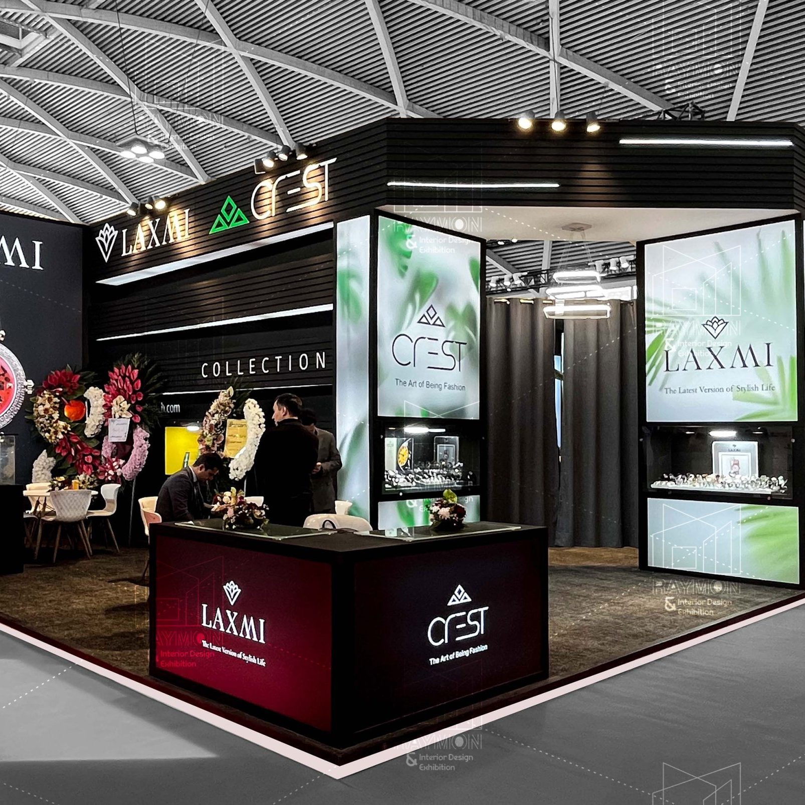 طراحی و ساخت غرفه لکسمی سال 1404