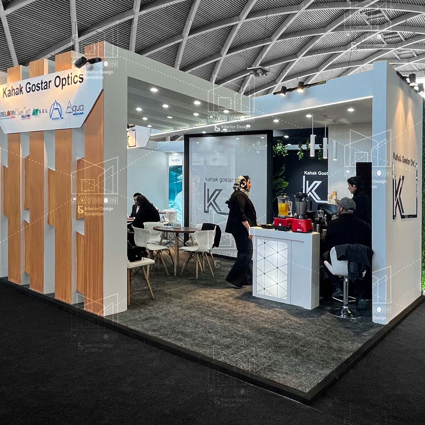 طراحی و ساخت غرفه کهک گستر سال 1404