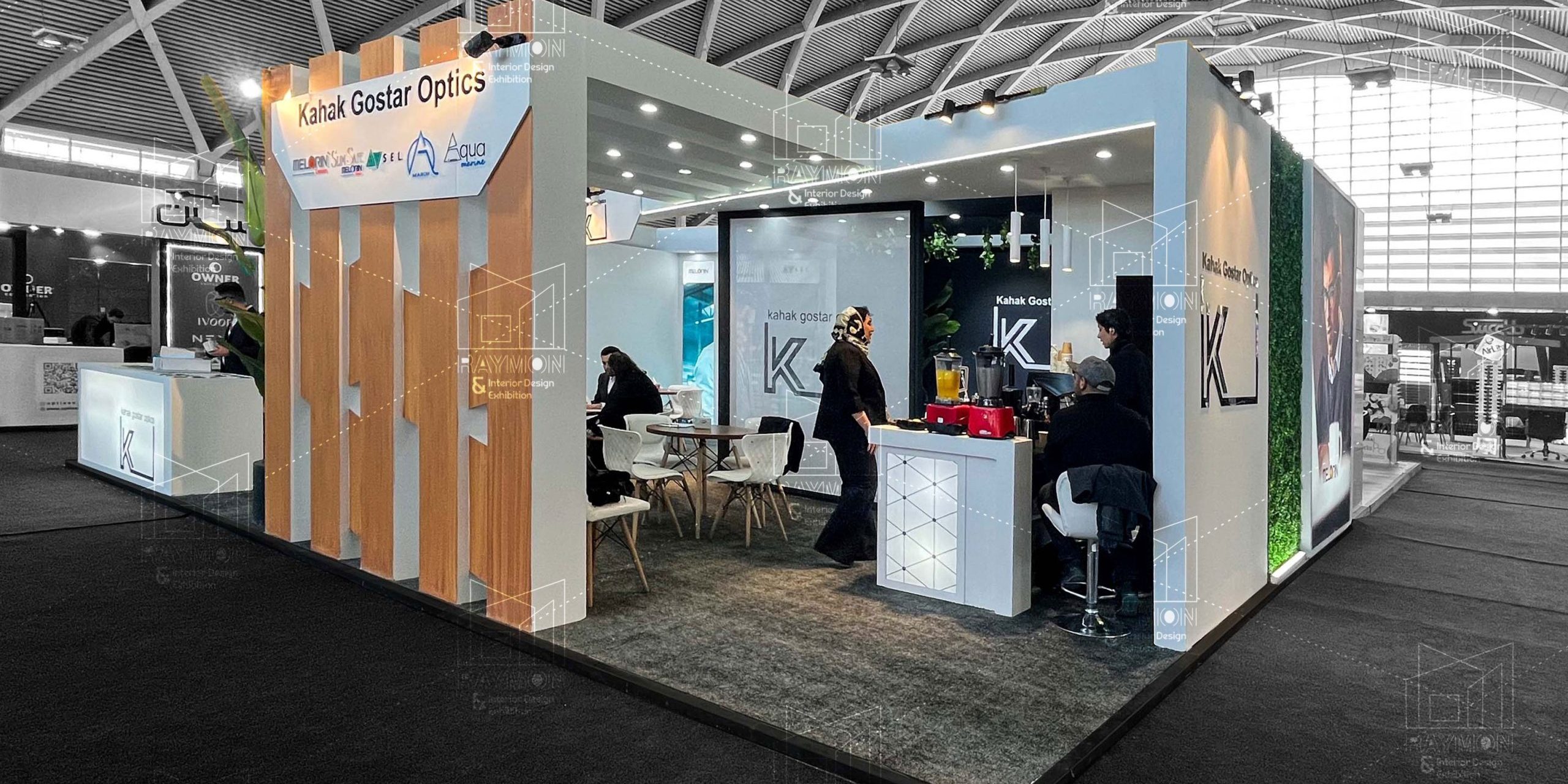 طراحی و ساخت غرفه کهک گستر سال 1404