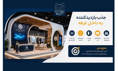 چگونه بازدیدکنندگان را به داخل غرفه جذب کنیم؟
